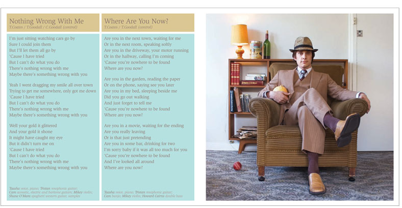 Artwork for the Audreys CD package.